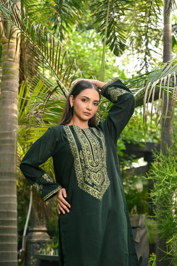 Green Embroidered (2pc)