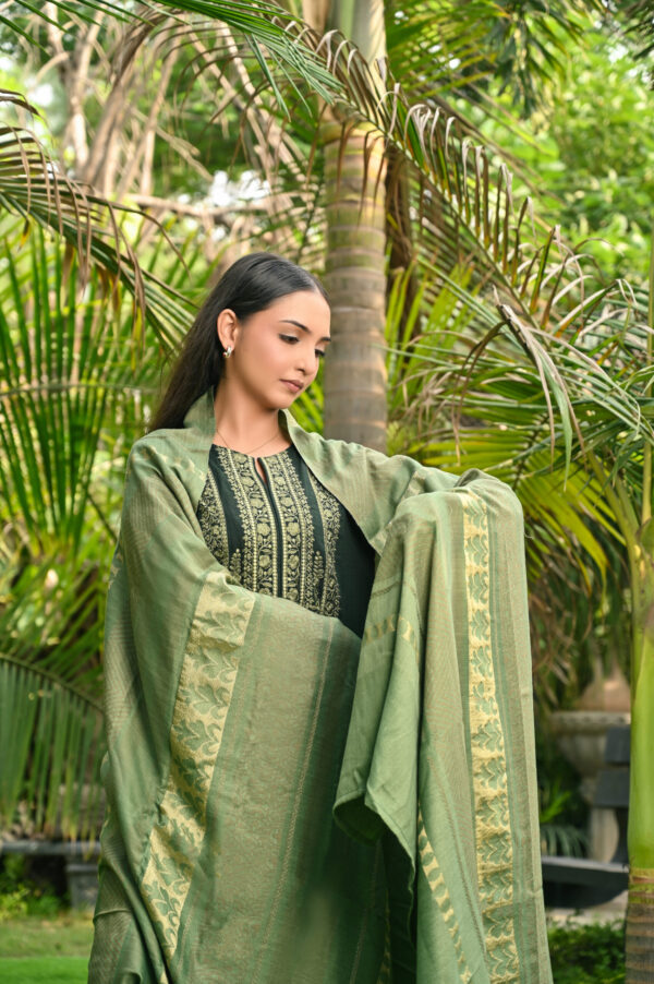 Green Embroidered (2pc) - Image 3