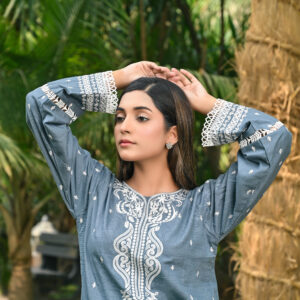 Khaddar Embroidered